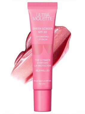 Ultra Violette Sheen Screen SPF 50 Hydrating Sunscreen Lip Balm in Bejewelled
